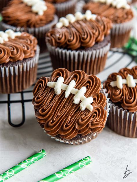 Football Made Out Of Cupcakes