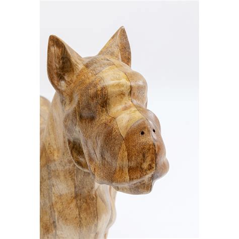 Figura Deco Bulldog Wood 70x78cm - KARE Ecuador