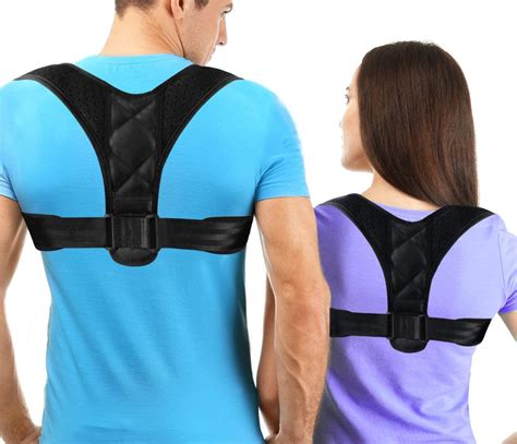 Econobum Adjustable Figure 8 Posture Corrector Upper Back & Shoulder ...