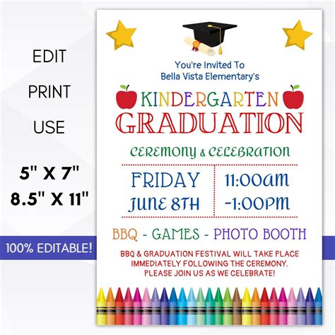 Kindergarten Graduation Program 的图像结果