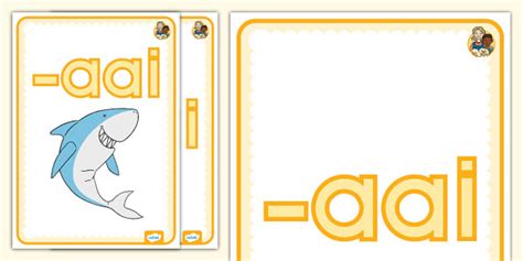 Graad 2 Klanke Plakkate -aai (teacher made) - Twinkl