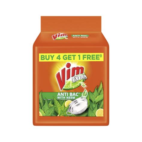 Vim Anti Bac with Neem Dishwash Bar