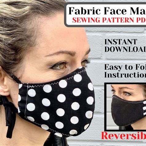 Image result for Patterns for Open Window Face Mask