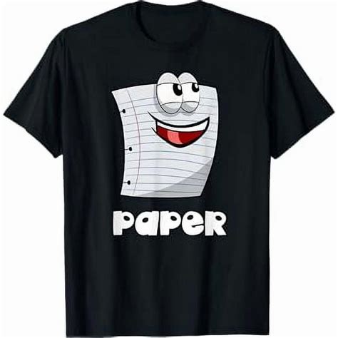 100% cotton tshirts men tee Rock Paper Scissors Shirt Group Halloween ...