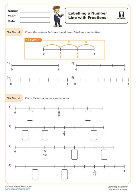 Image result for Fractions Decimals Number Line Worksheet