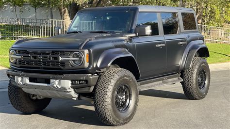 Ford F150 Raptor Matte Black