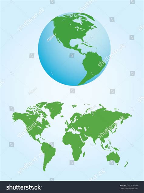 Globe Map Vector 的图像结果