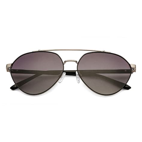 Buy Gunmetal Black Grey Gradient Full Rim Aviator John Jacobs JJ Tints ...