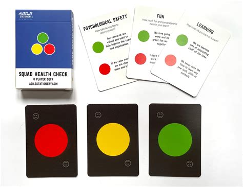 Buy Agile Stationery Squad Check Cards for Team Retrospectives with 6 ...