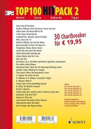 Amazon.in: Buy Top 100 Hitpack 2: Das Beste Aus Den Charts / Noten ...