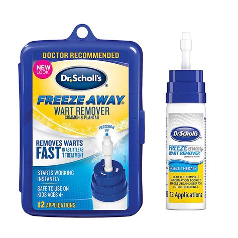 Buy Dr. Scholl's Freeze Away Wart Remover, 12 Treatments Online at Low ...