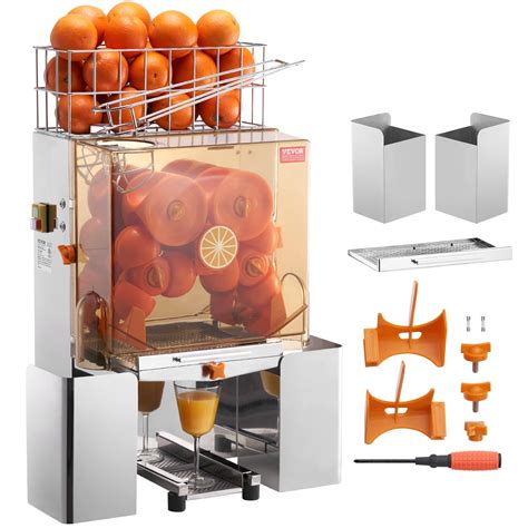VEVOR Commercial Orange Juicer Machine, 120W Automatic Juice Extractor ...