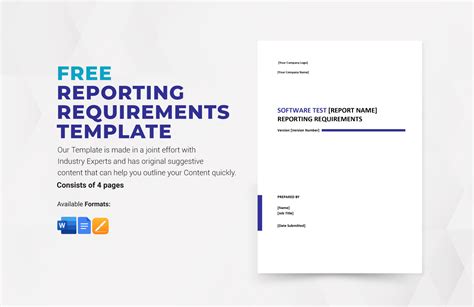 Editable Business Report Templates in Word to Download