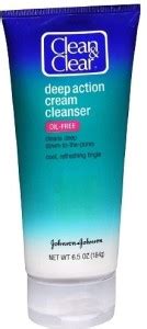 Clean & Clear Deep Action Oil free Cream Cleanser Face Wash - Price in ...