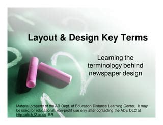 Image result for Key Terms Page Layout Examples