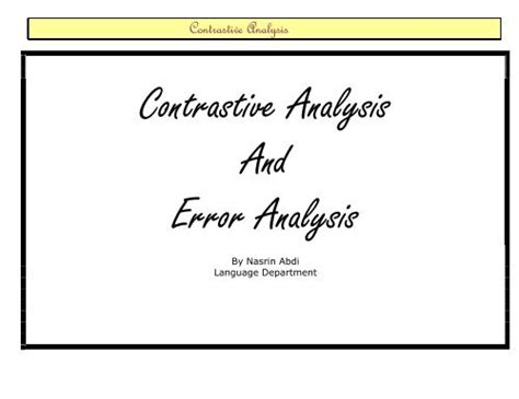 Image result for Define Contrastive
