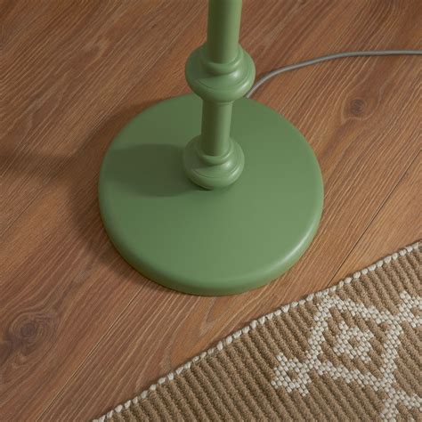 Spindle Floor Lamp - Cotswold Green | Willow's Collection | Sweetpea ...