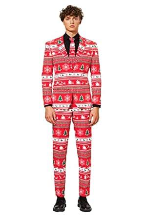 Buy OppoSuits Christmas Suits for Men in Different Prints – Ugly Xmas ...