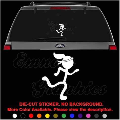 Woman Running Sticker 的图像结果