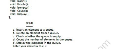 Image result for Computer Science Chapter Queue Class 12