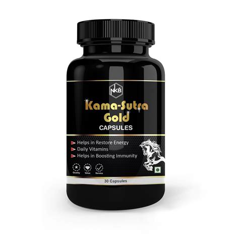 Buy Kama-Sutra Extra Gold Ayurvedic Herbal Supplement For Stamina ...