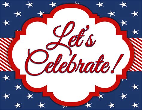 FREE 4th of July Party Printables by Designs by Serendipity | Catch My ...