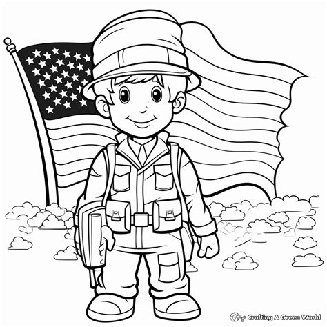 Veterans Day Coloring Pages - Free & Printable!