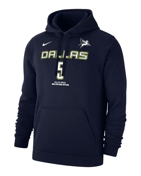 Paige Bueckers Dallas Wings Club Nike WNBA Fleece Pullover Hoodie. Nike.com