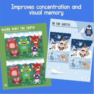 Fun with Activities: Spot the Differences: Fun Brain Games, Puzzles ...