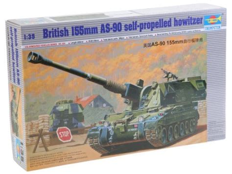 Buy Trumpeter 1:35 - British 155mm AS-90 Self-propelled Howitzer by ...