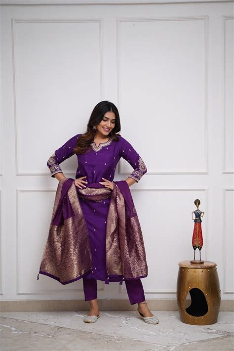 Dupatta Pant Sets – Taana Baana
