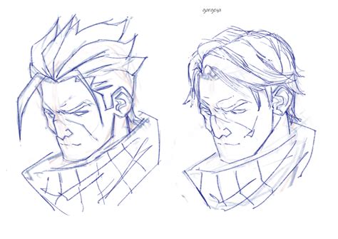 Redesigning my old character : r/sketches