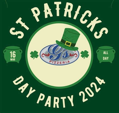 St Patrick’s Day Party! , 3823 Bay Road, Saginaw, MI, Carrollton, 16 ...