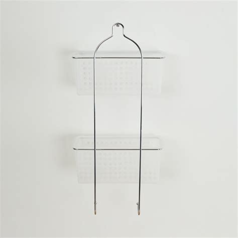 Buy Burlington Wall Mounted Two-Tier Shower Caddy from Home Centre at ...