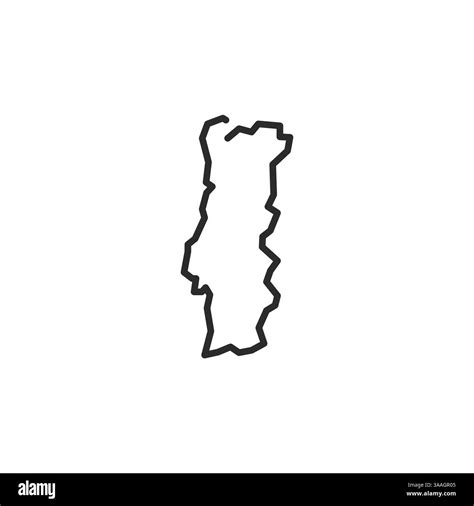 Portugal map icon Stock Vector Image & Art - Alamy