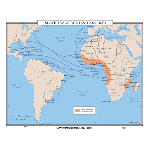 Atlantic Slave Trade Map