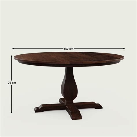 Derbyshire Round Dining Table - 4 & 6 Seater/All Sizes | Crafts Mill ...