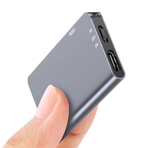 128gb Magnetic Digital Voice Recorder 1520hrs Recording Storage Voice ...