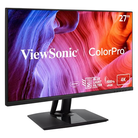ViewSonic 68.58Cm (27") 4KUHD Pantone Validated 100% sRGB & Factory Pre ...