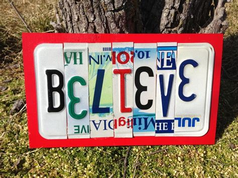 Image result for Recycled License Plate Crafts