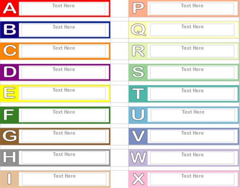 File Folder Label Templates | Printable Labels And More throughout Post ...