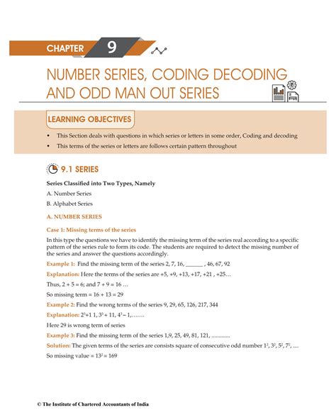 Number Series Coding Decoding 的图像结果