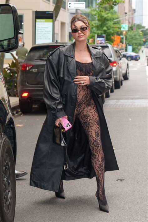 From Sheer Lace Catsuits to Phoebe Philo, Hailey Bieber Proves Her Maternity Style Has Range ...