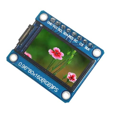 0.96 inch TFT LCD ST7735 IPS Display Module 80 x 160 : Amazon.in ...