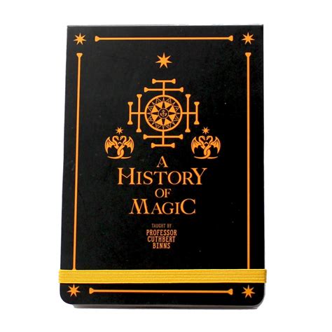 HARRY POTTER - History of Magic - Carnet de Poche : ShopForGeek.com: Papeterie HMB Harry Potter