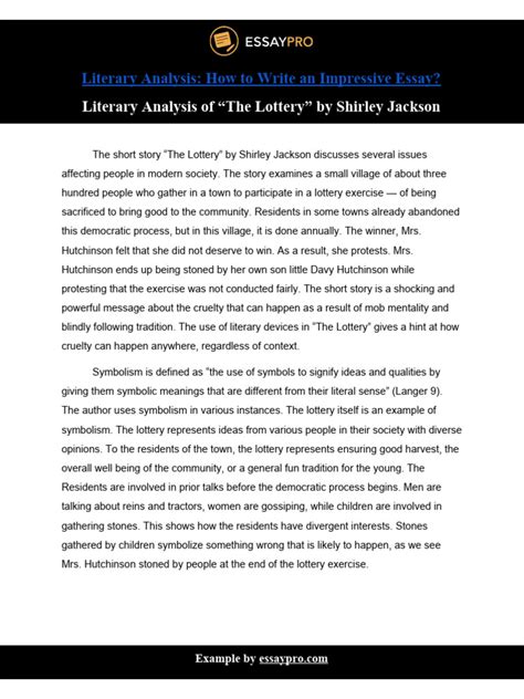 Image result for Literary Analysis Essay Examples