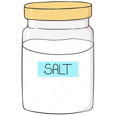 Salt Jar Clipart, Jar Clipart, Salt Clipart, Salt Jar PNG Transparent ...