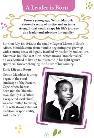 Dreamland Publications Nelson Mandela Icons of Inspiration Illustrated ...