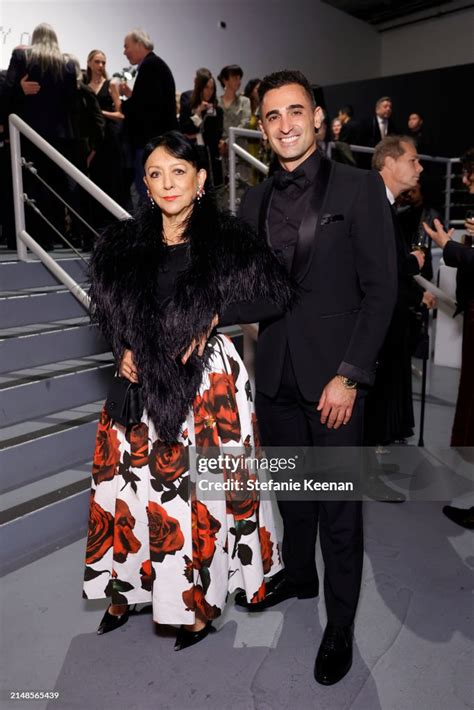 Esthella Provas and Fadi Zaya attend MOCA Gala 2024 at The Geffen ...