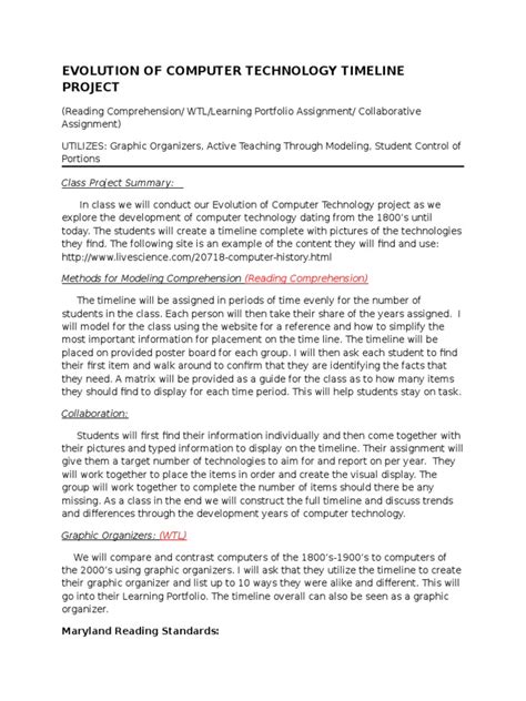 Computer Timeline Evolution Project 的图像结果